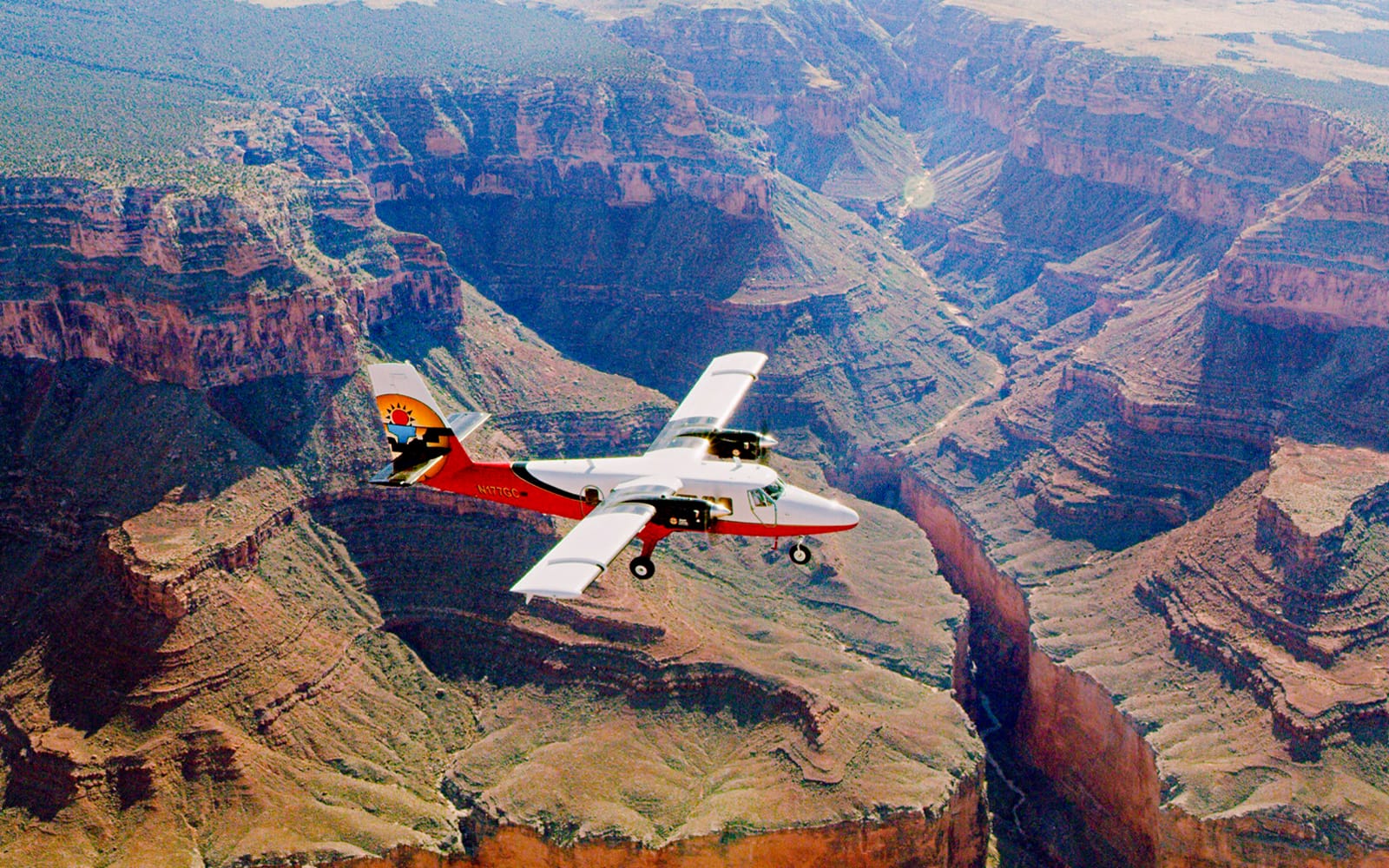 70-min Las Vegas to Grand Canyon West Airplane/ Helicopter Tour with Rim Landing experience tickets in Las Vegas | TickYourList