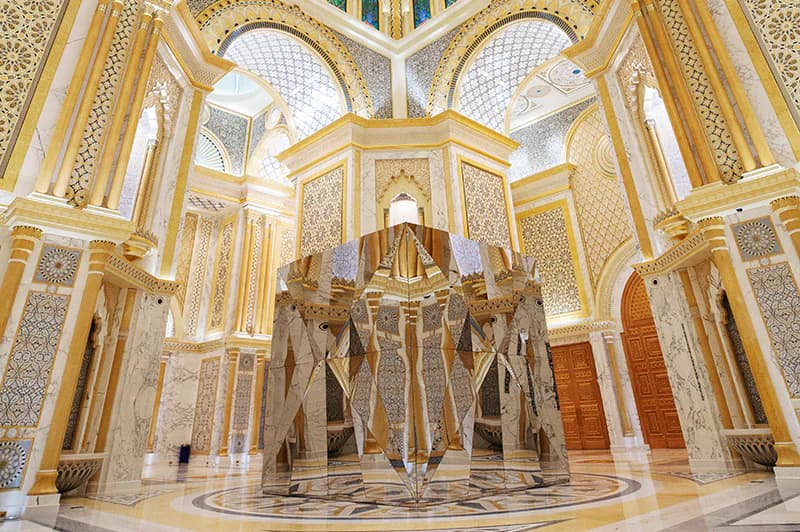 Stunning interiors of Qasr Al Watan in Abu Dhabi