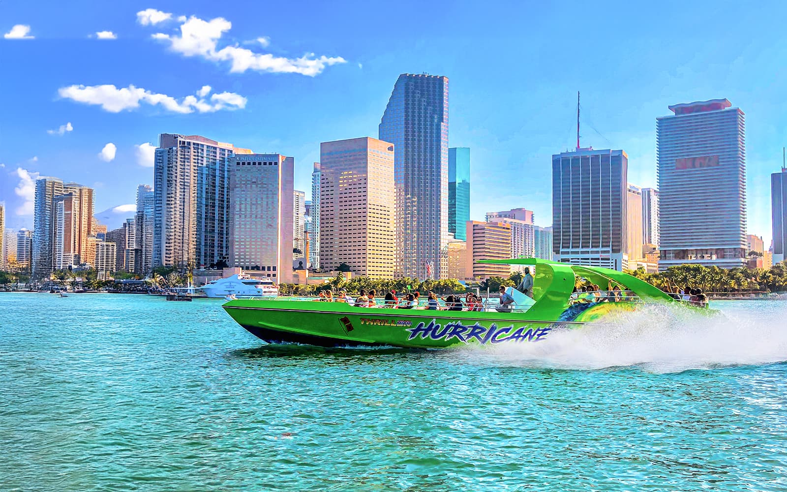 Miami Thriller Speedboat Sightseeing Tour