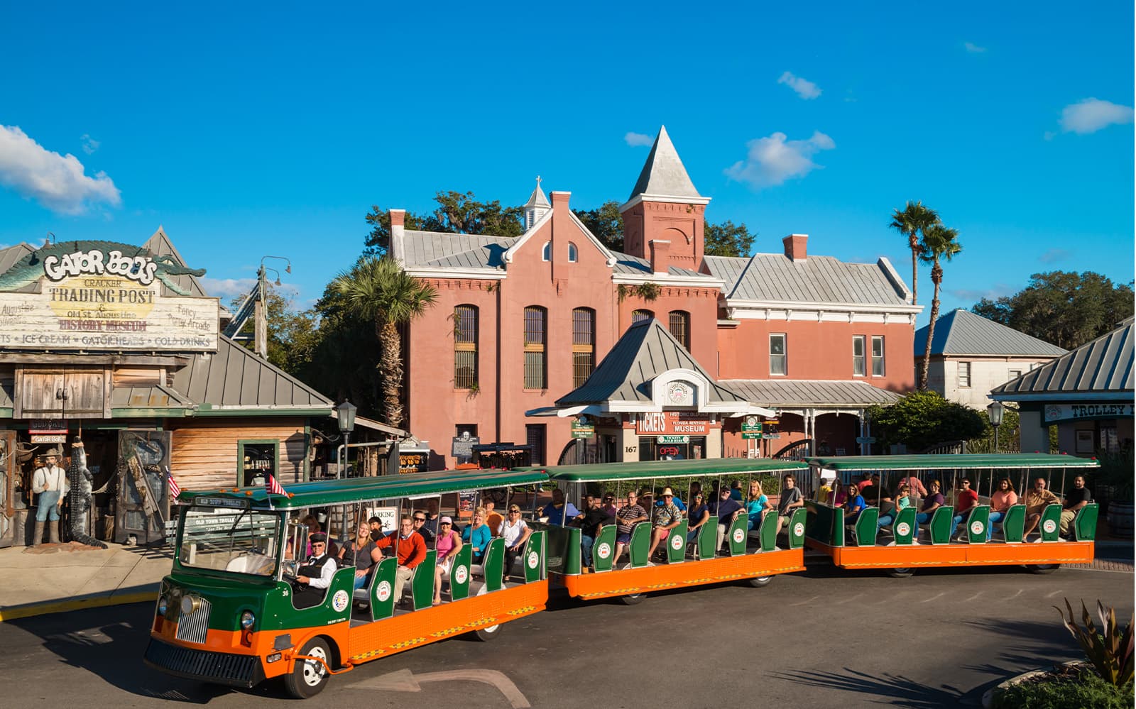 Old Town Trolley Tours: 1/2-Day Hop-On Hop-Off Tour of St. Augustine with St. Augustine History Museum Tickets in St. Augustine - Attractions | TickYourList