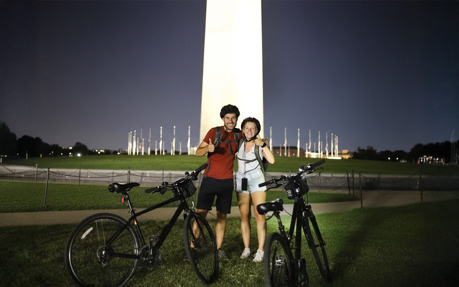 Washington DC: Monuments at Night Bike Tour