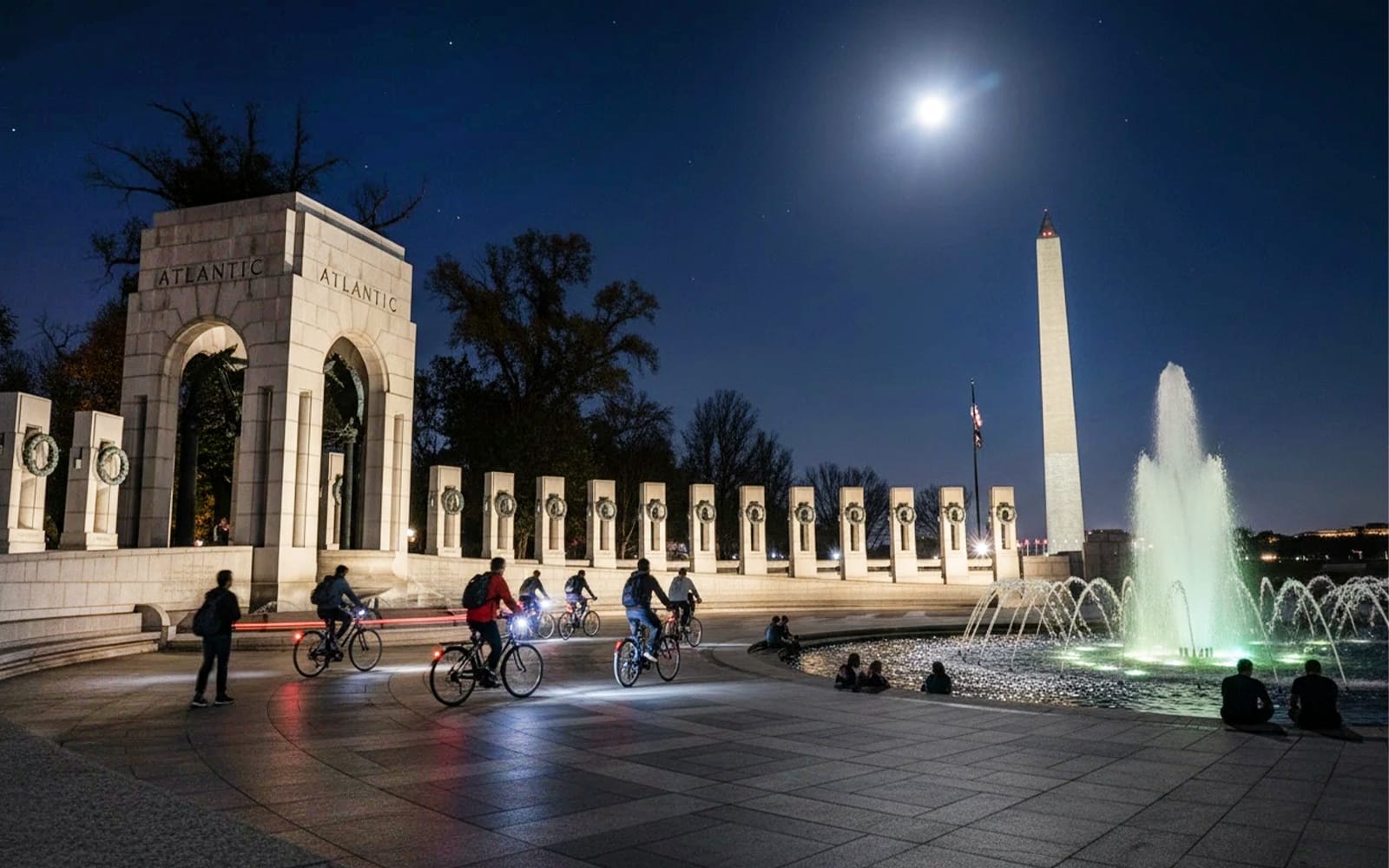 Washington DC: Monuments at Night Bike Tour tickets in Washington DC - Attractions | TickYourList