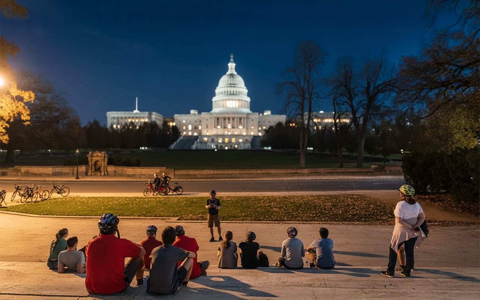 Washington DC: Monuments at Night Bike Tour tickets in Washington DC - Activities | TickYourList