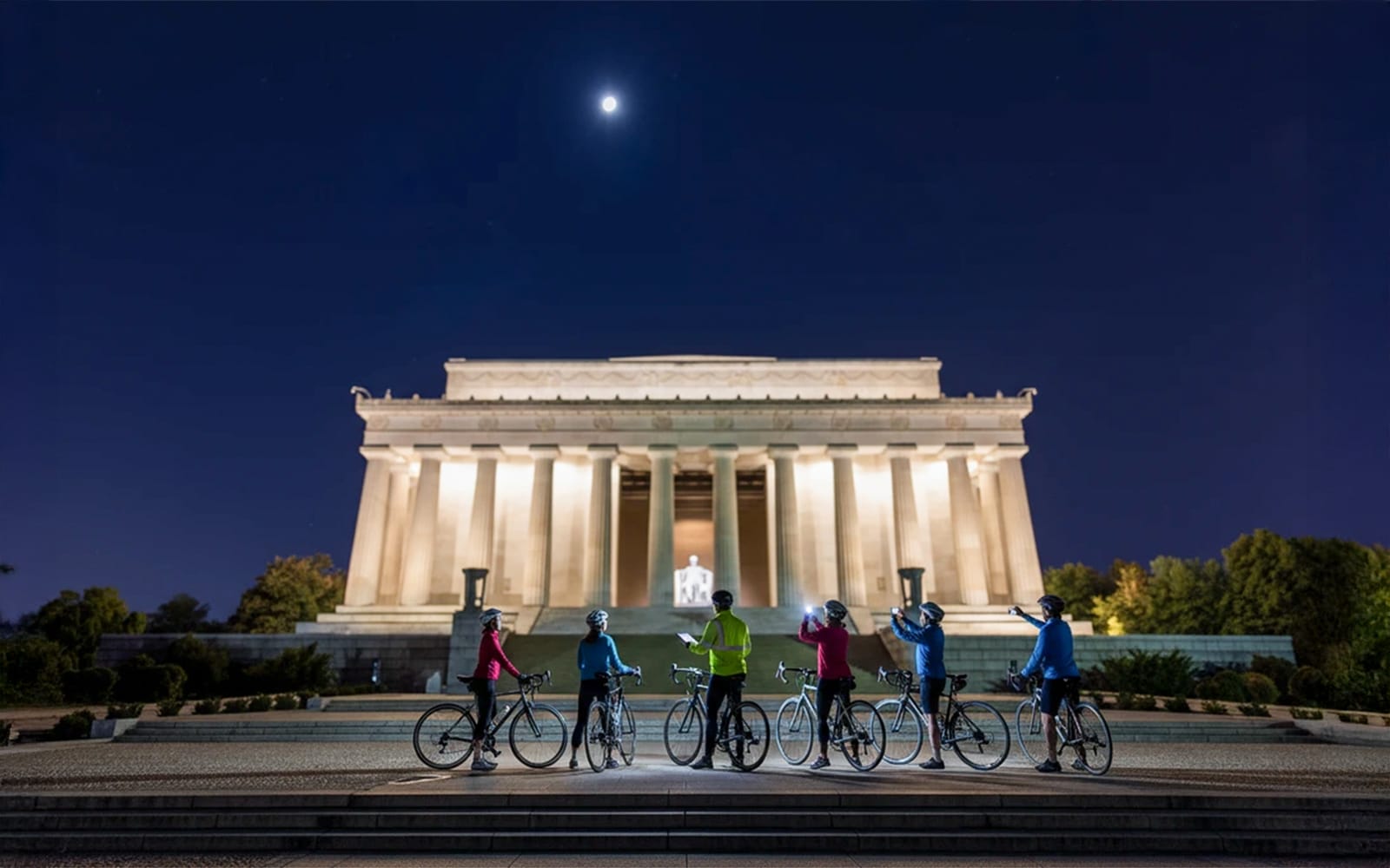 Washington DC: Monuments at Night Bike Tour tickets in Washington DC - Highlights | TickYourList