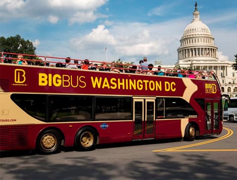 Hop on Hop off Big Bus Tour - Washington DC