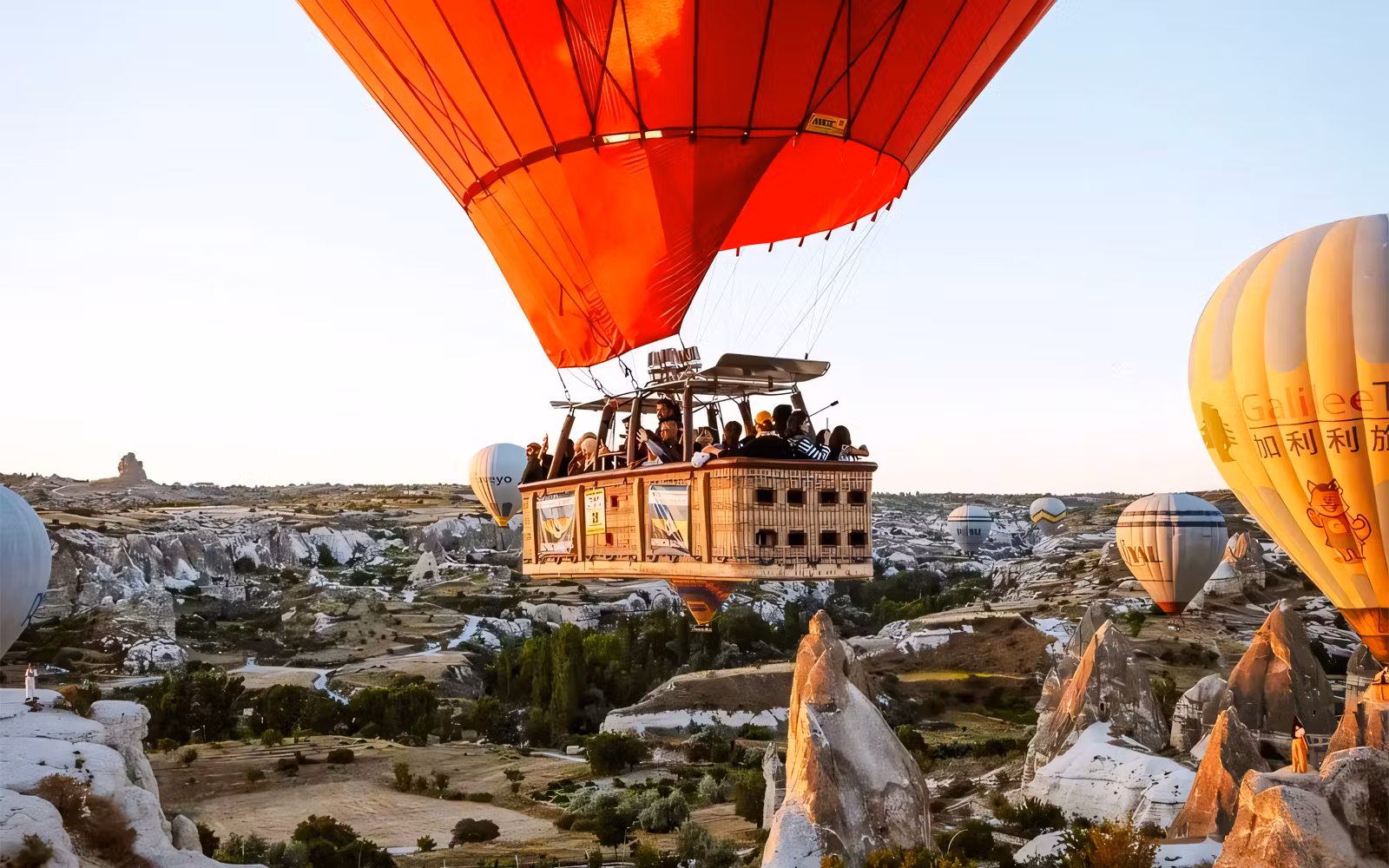 Cappadocia Goreme Sunrise Hot Air Balloon Tour with Breakfast & Transfer tickets in Cappadocia - Highlights | TickYourList