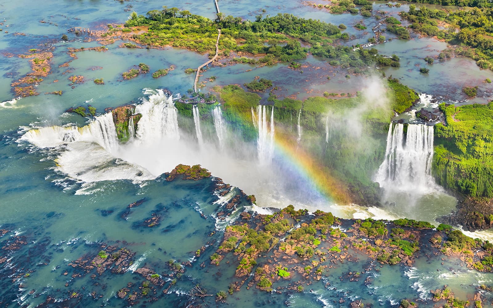 From Puerto Iguazú: Iguazú Falls Argentina Side Helicopter Ride with Round-Trip Transfers tickets in Puerto Iguazú - Attractions | TickYourList