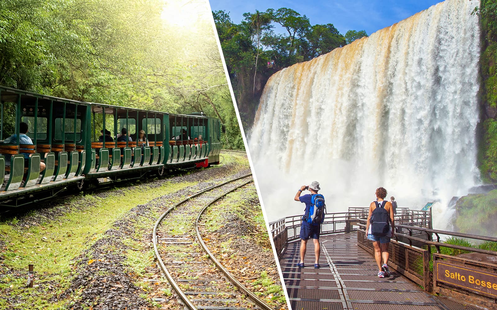 Combo: Iguazu Falls Entry + Argentine Side Guided Tour with Round-Trip Transfers from Puerto Iguazú