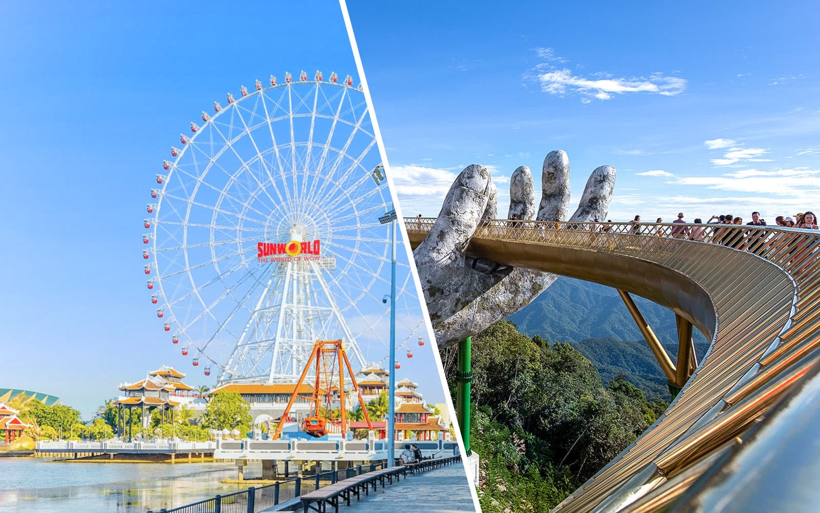 Combo: Da Nang Downtown + Sun World Ba Na Hills Tickets