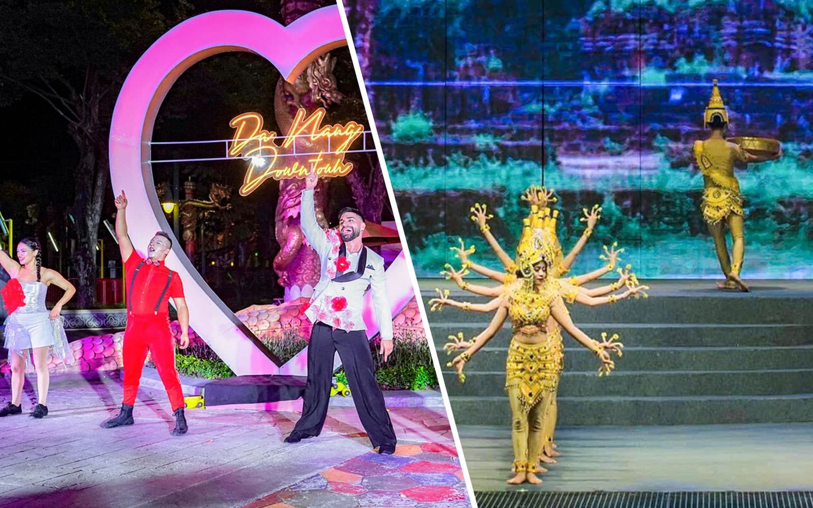 Combo: Da Nang Downtown + Traditional Night Show Tickets