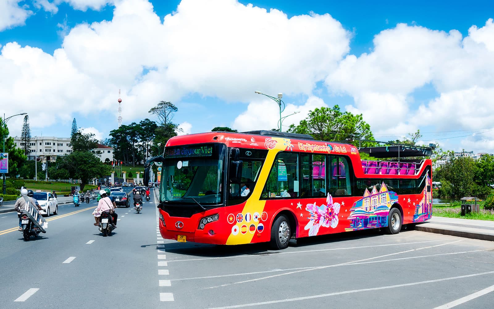 City Sightseeing: Da Lat Hop-on Hop-off Bus Tour