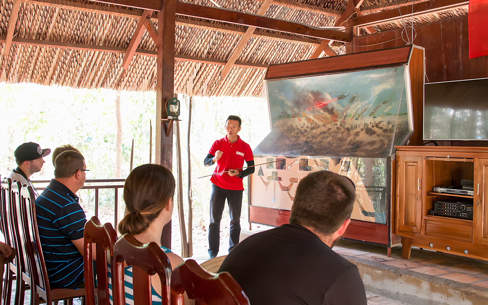 Cu Chi Tunnels Half-Day Guided Tour with Hotel Transfers- Shared Group
