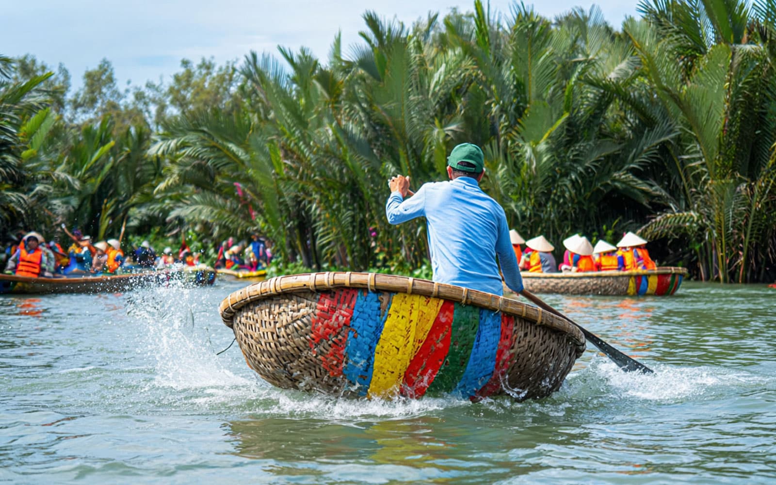 Coconut Forest Basket Boat Ride with Hoi An Memories Show Tickets in Hoi An - Activities | TickYourList