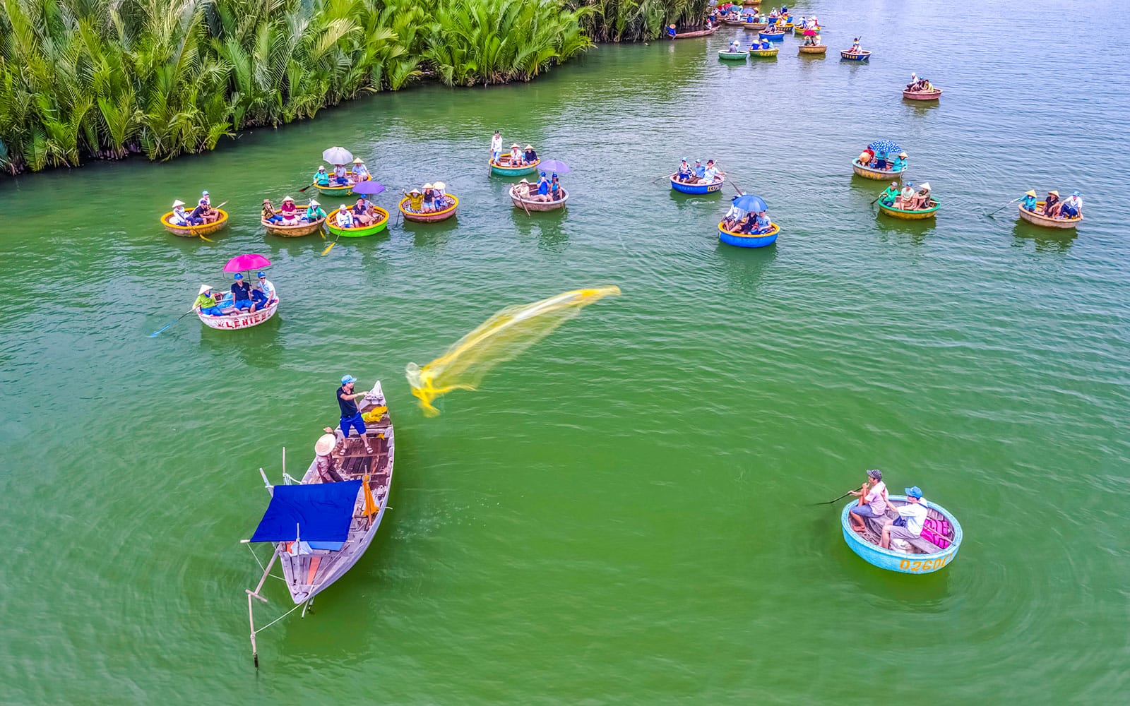 From Da Nang: Coconut Forest Half-Day Guided Tour with Basket Boat Ride, DIY Activities, Lunch & Transfers tickets in Hoi An - Activities | TickYourList