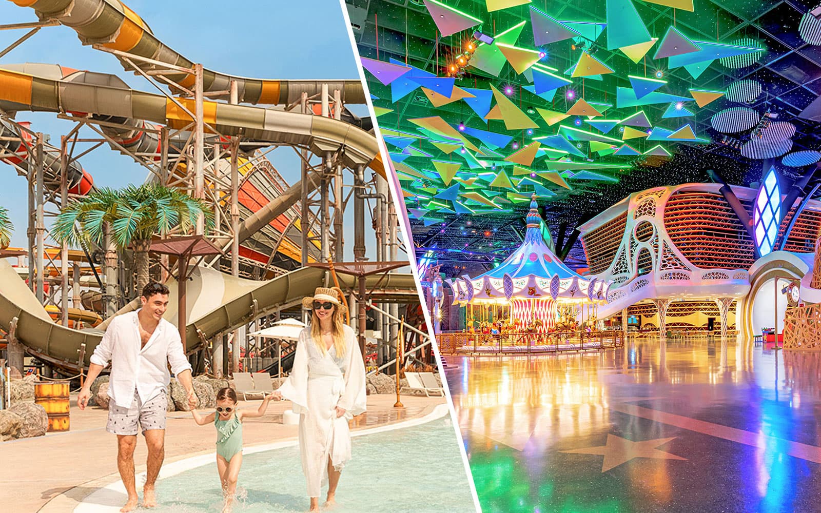 Combo (Save 33%): Meryal Waterpark + Doha Quest Theme Park Tickets