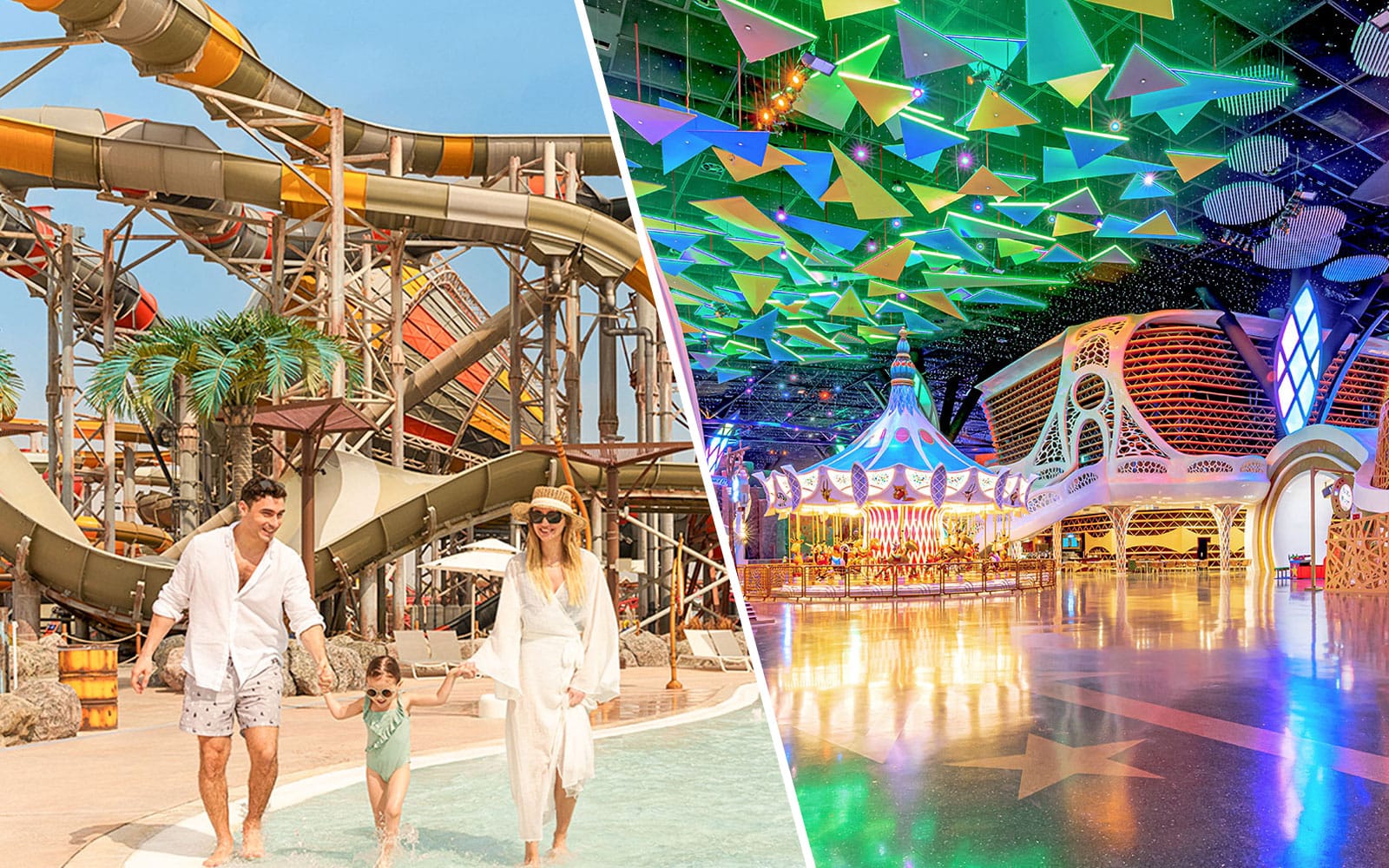 Combo (Save 33%): Meryal Waterpark + Doha Quest Theme Park Tickets