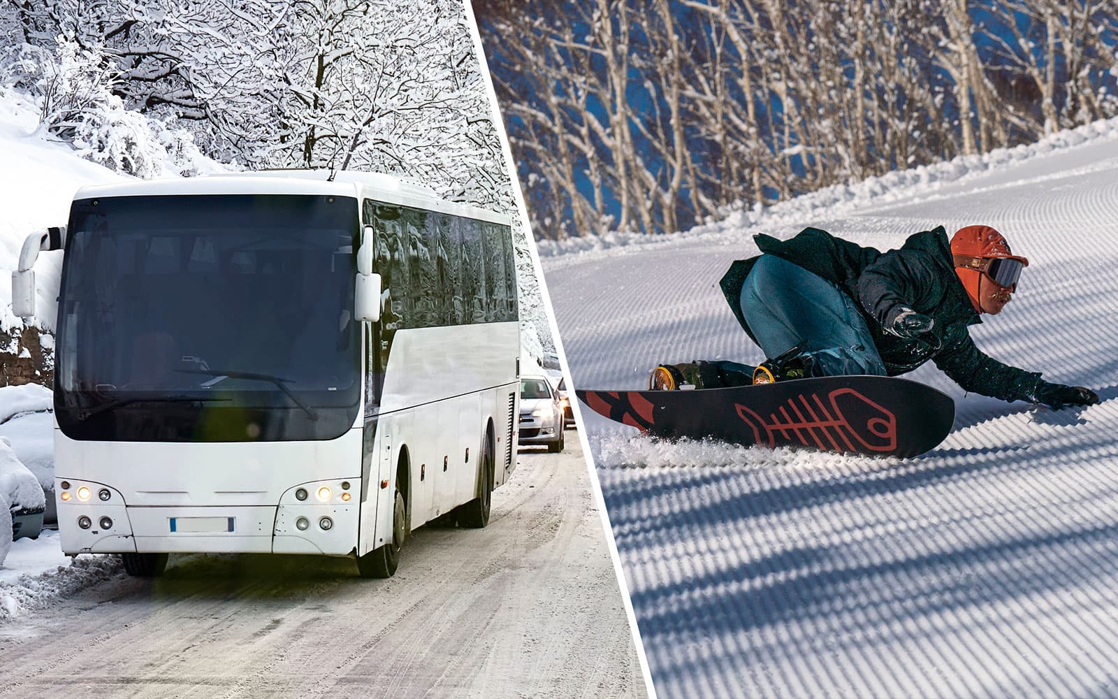 Roundtrip Bus Transfer from Sapporo Hotels to Rusutsu + 1-Day Ski Lift Pass