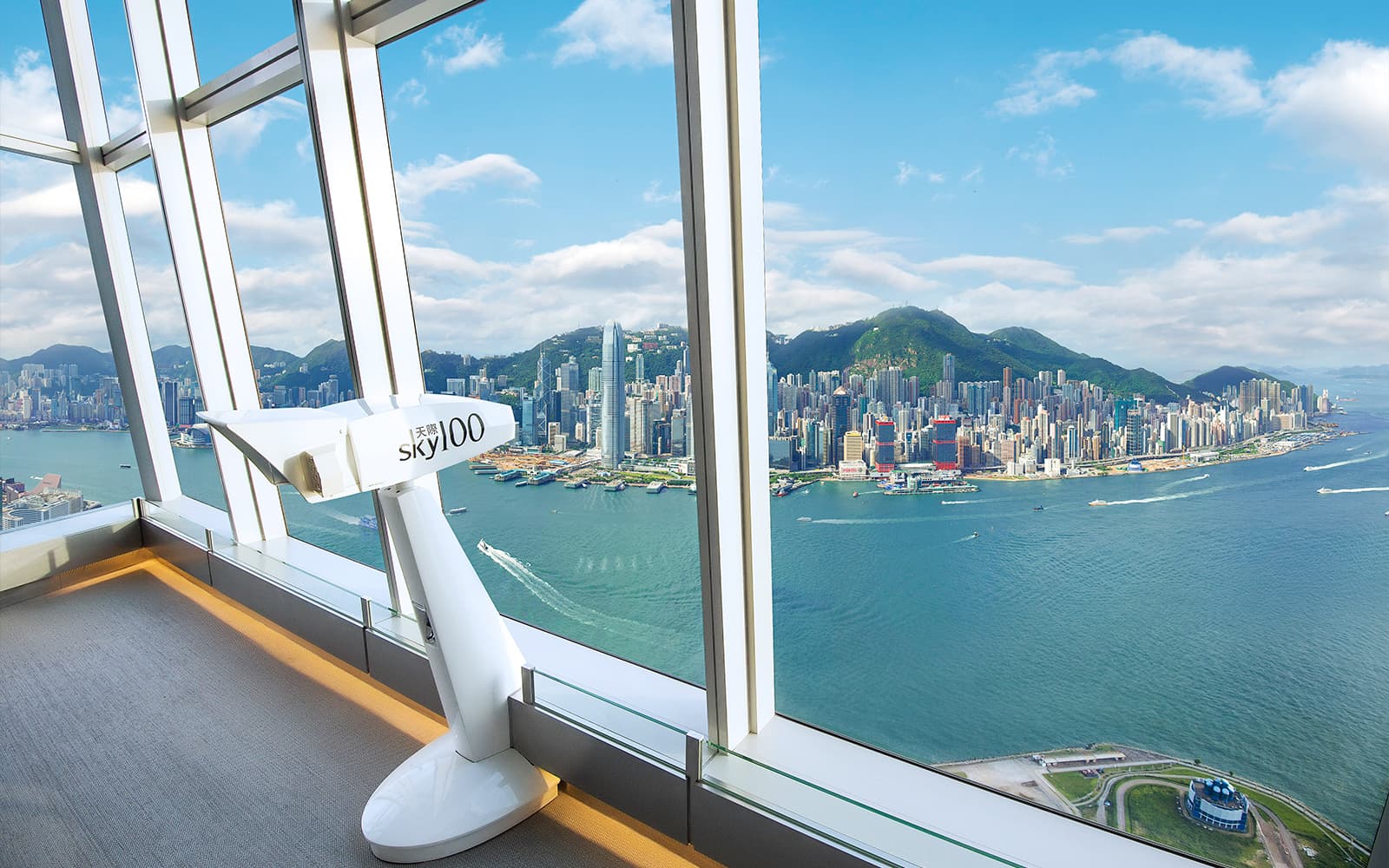 Sky100 Observation Deck with Café100 Meal/Drinks tickets in Hong Kong - Activities | TickYourList