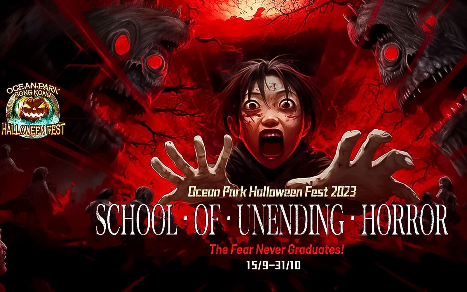 Combo: Ocean Park + Halloween Haunted Trio Tickets in Hong Kong - Activities | TickYourList