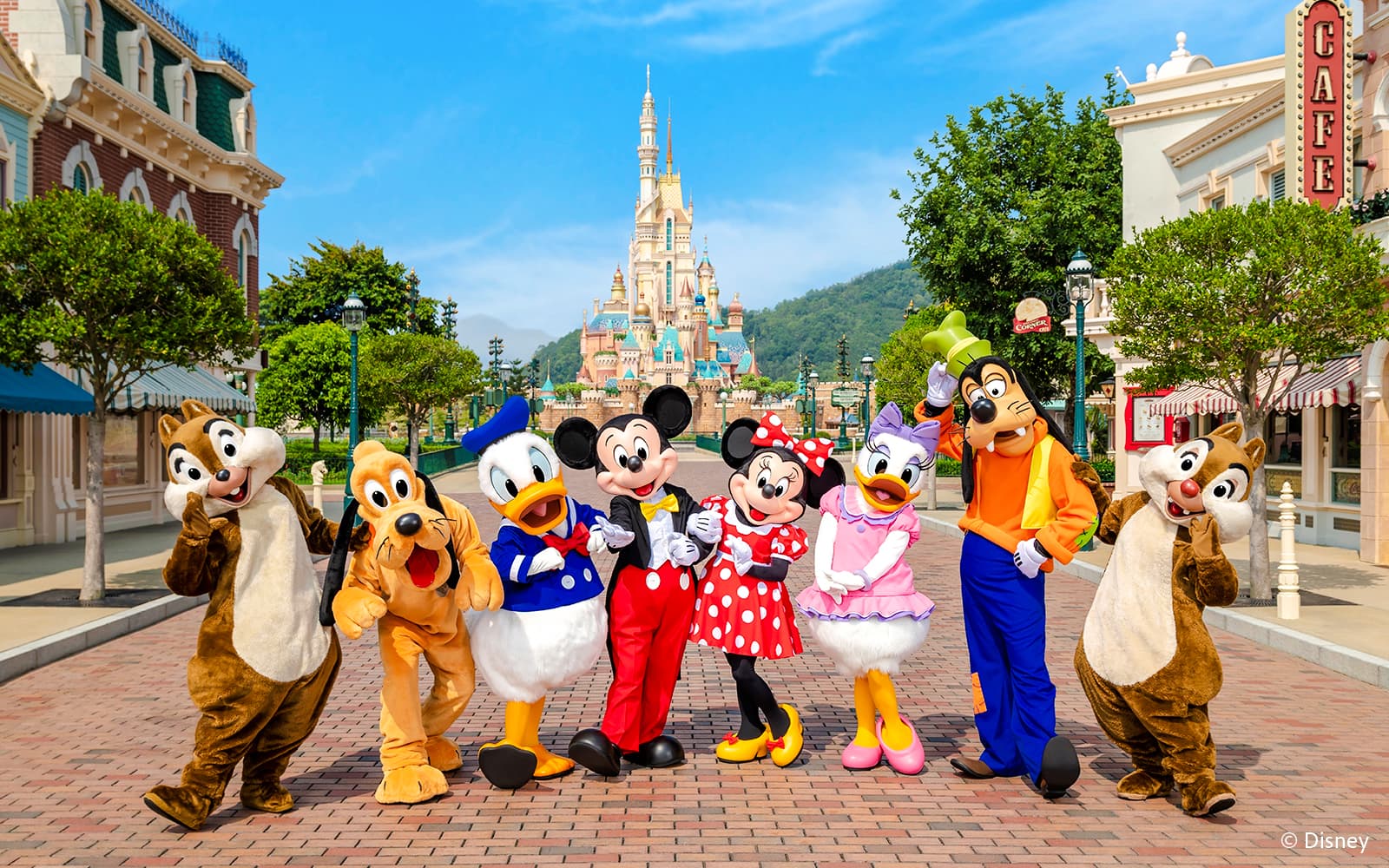 Hong Kong Disneyland Ticket + Free 20th Anniversary Mini Party Hat: Entry for 3