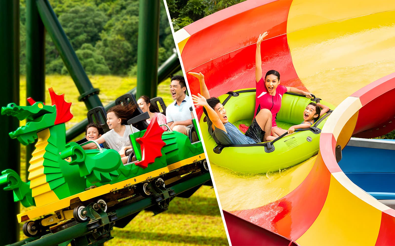 Combo (Save 27%) : LEGOLAND® Malaysia Theme Park + Adventure Waterpark Desaru Coast Tickets