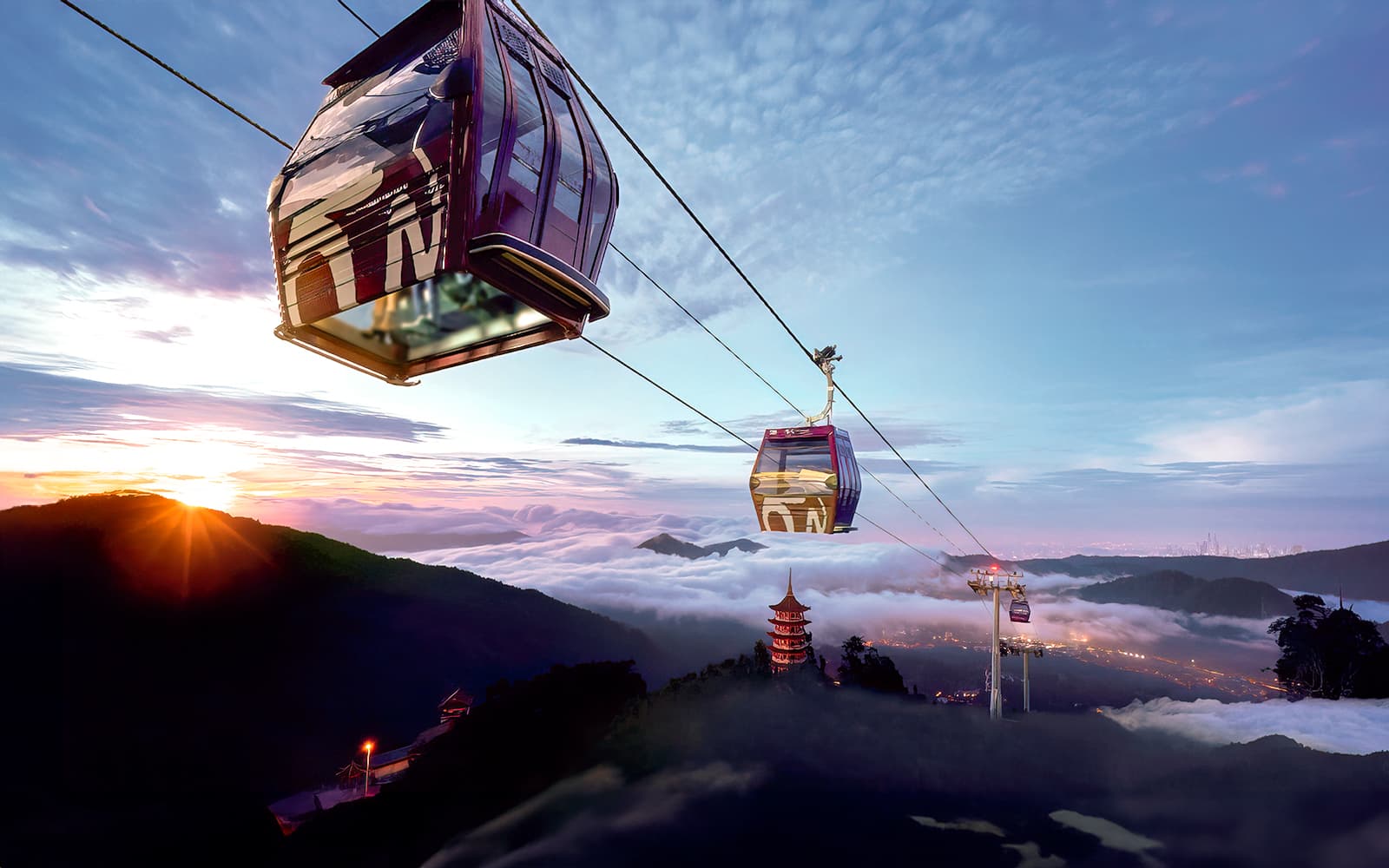 Genting Highlands Premium Outlets Cable Car Ticket