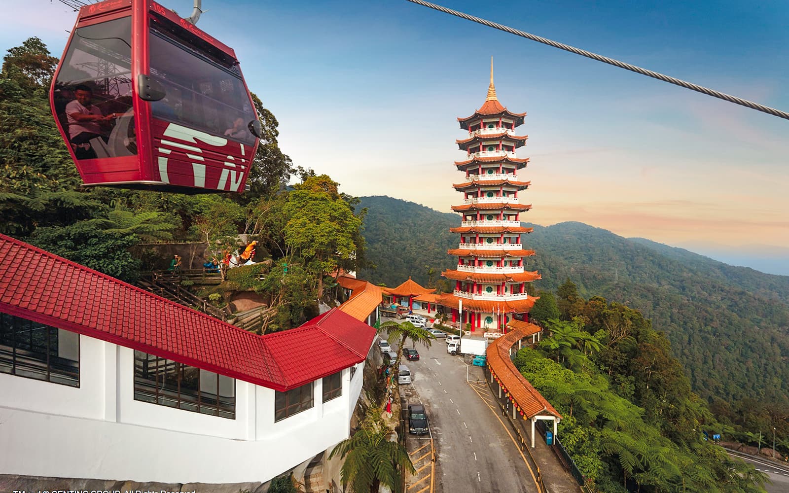 Genting Highlands Premium Outlets Cable Car Ticket in Kuala Lumpur - Features | TickYourList