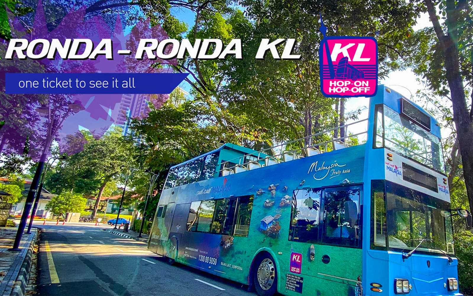 Combo: Aquaria KLCC Tickets + Kuala Lumpur Hop-On Hop-Off Bus Tour in Kuala Lumpur - Features | TickYourList