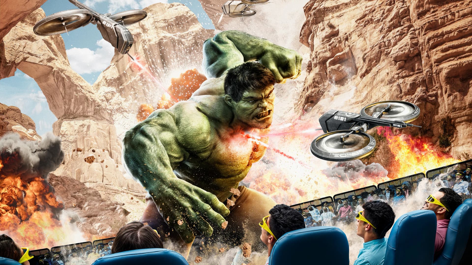 Exciting IMG Worlds of Adventure in Dubai