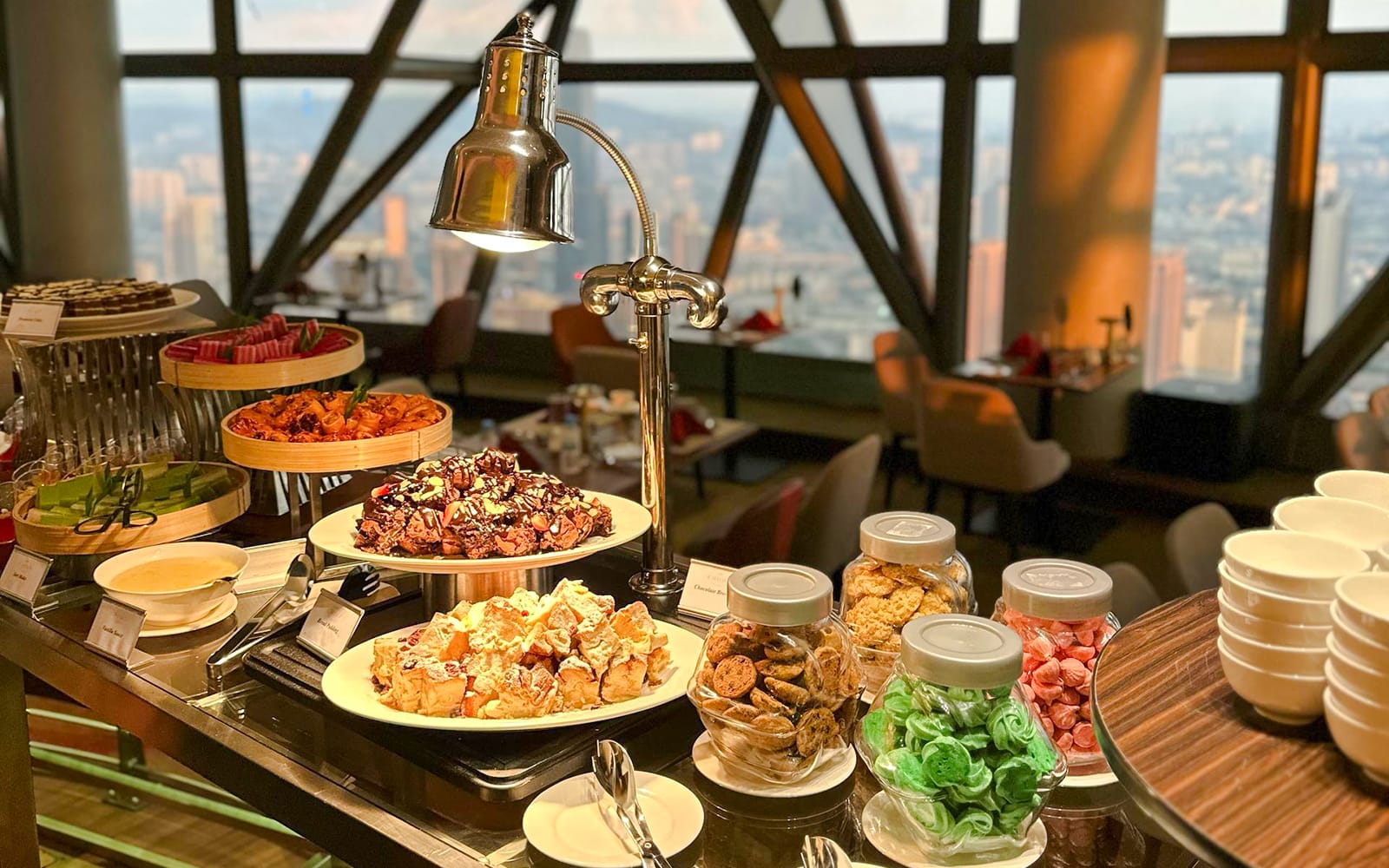 Hi-Tea Buffet at ORBIT Revolving Dining in KL Tower tickets in Kuala Lumpur - Activities | TickYourList