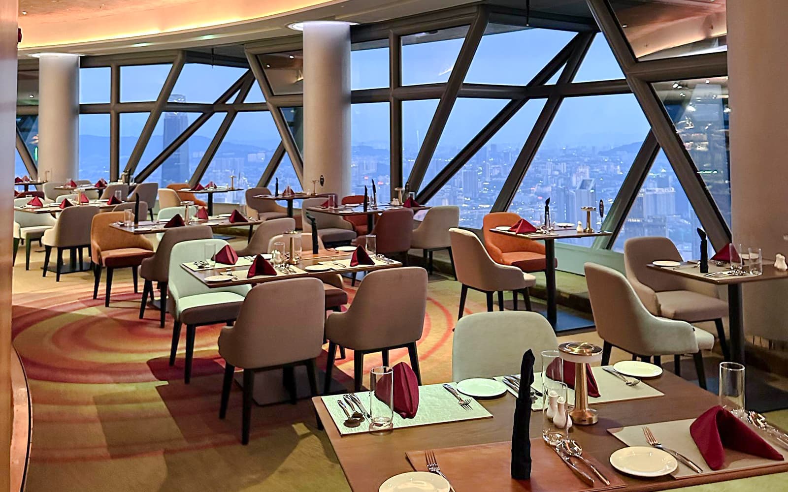 Lunch Buffet at ORBIT Revolving Dining in KL Tower