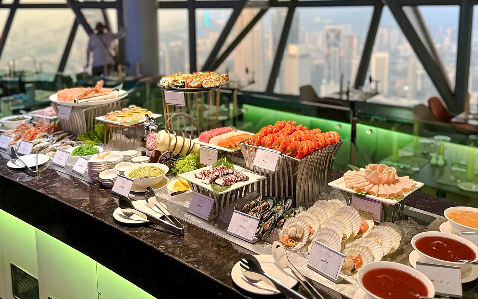Lunch Buffet at ORBIT Revolving Dining in KL Tower tickets in Kuala Lumpur - Activities | TickYourList