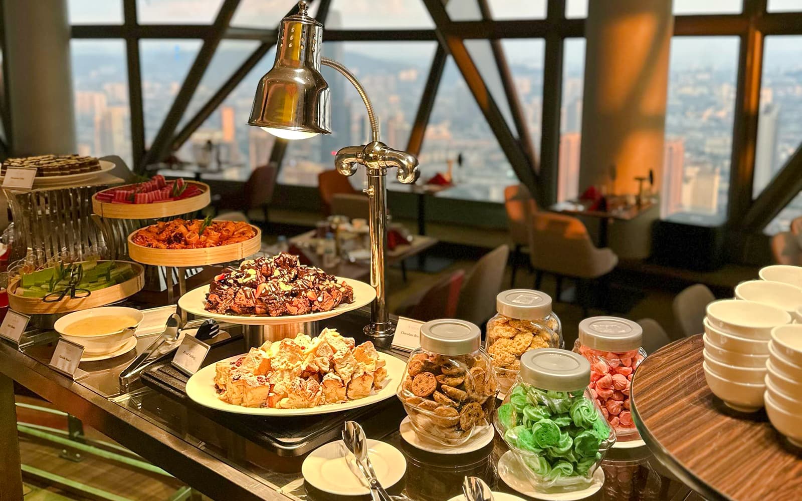 Lunch Buffet at ORBIT Revolving Dining in KL Tower tickets in Kuala Lumpur - Features | TickYourList