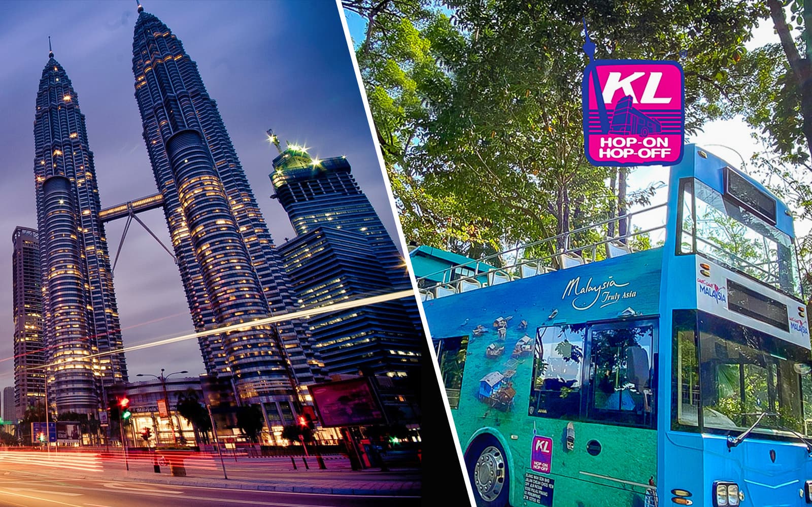 Combo (Save 5%): Petronas Twin Towers Tickets + Kuala Lumpur Hop-On Hop-Off Bus Tour in Kuala Lumpur - Activities | TickYourList