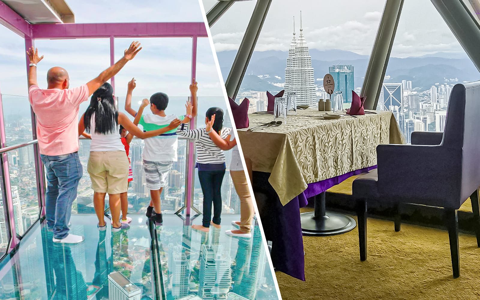 Combo: KL Tower Tickets + Dining at ORBIT Revolving Restaurant