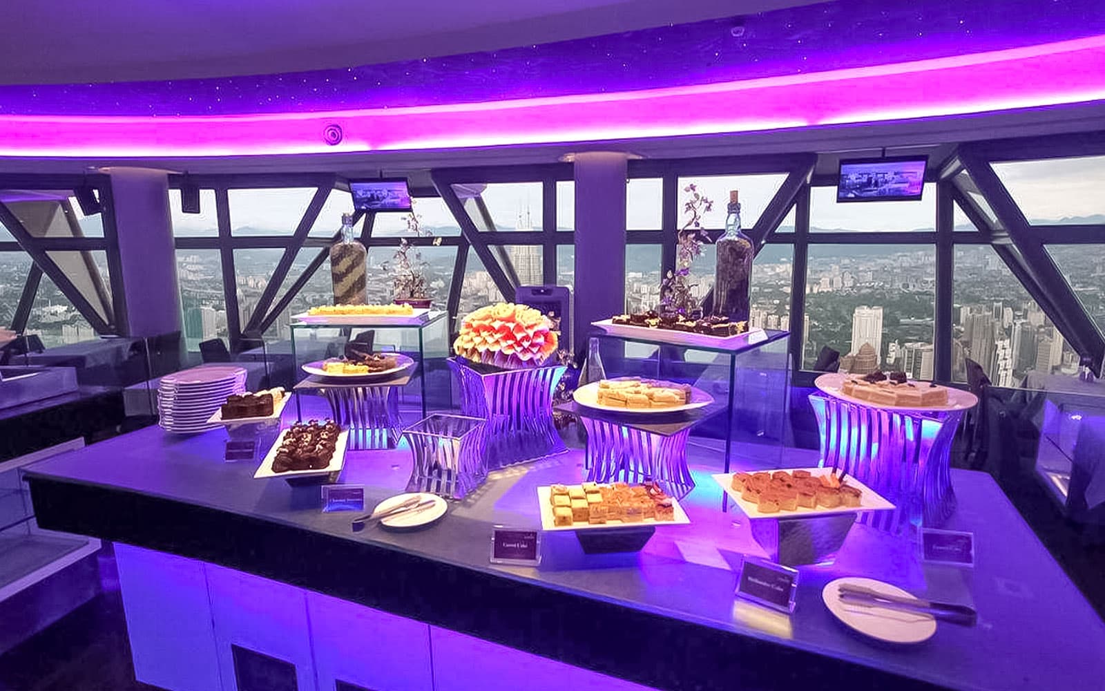 Combo: KL Tower Tickets + Dining at ORBIT Revolving Restaurant in Kuala Lumpur - Features | TickYourList