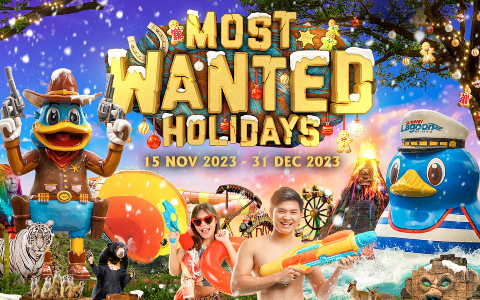 Sunway Lagoon Night Park: Christmas Carnival Tickets experience in Kuala Lumpur | TickYourList