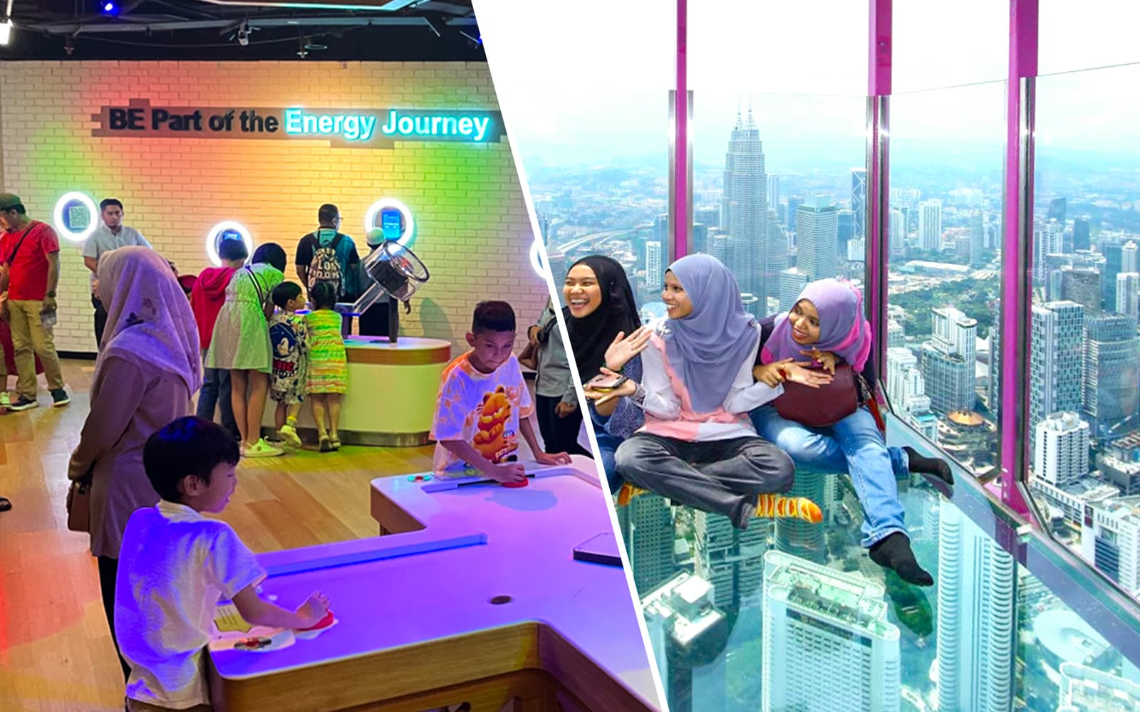 Combo: Petrosains, The Discovery Centre + KL Tower Tickets