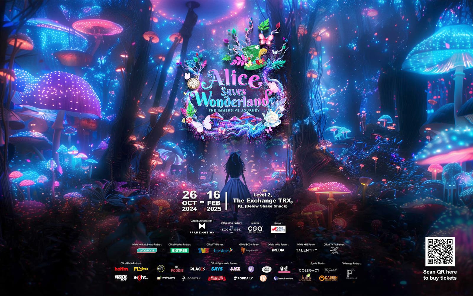 Alice Saves Wonderland: The Immersive Journey Tickets experience in Kuala Lumpur | TickYourList