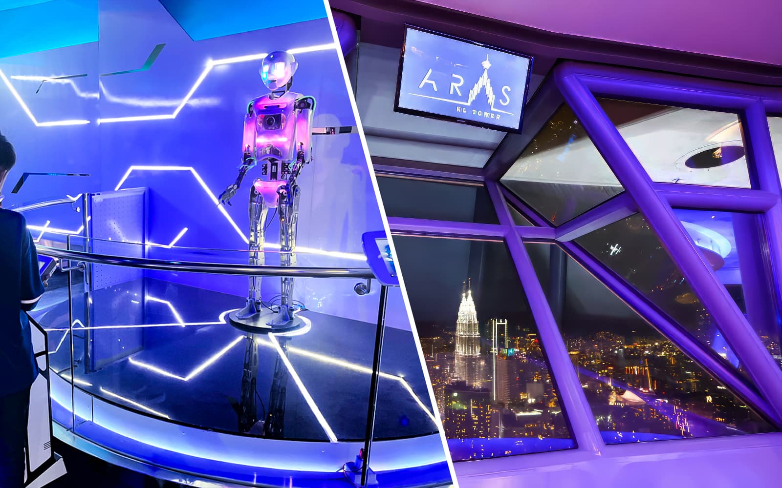 Combo (Save 5%): Petrosains, The Discovery Centre Tickets + Dinner Buffet at ORBIT Revolving Dining in KL Tower