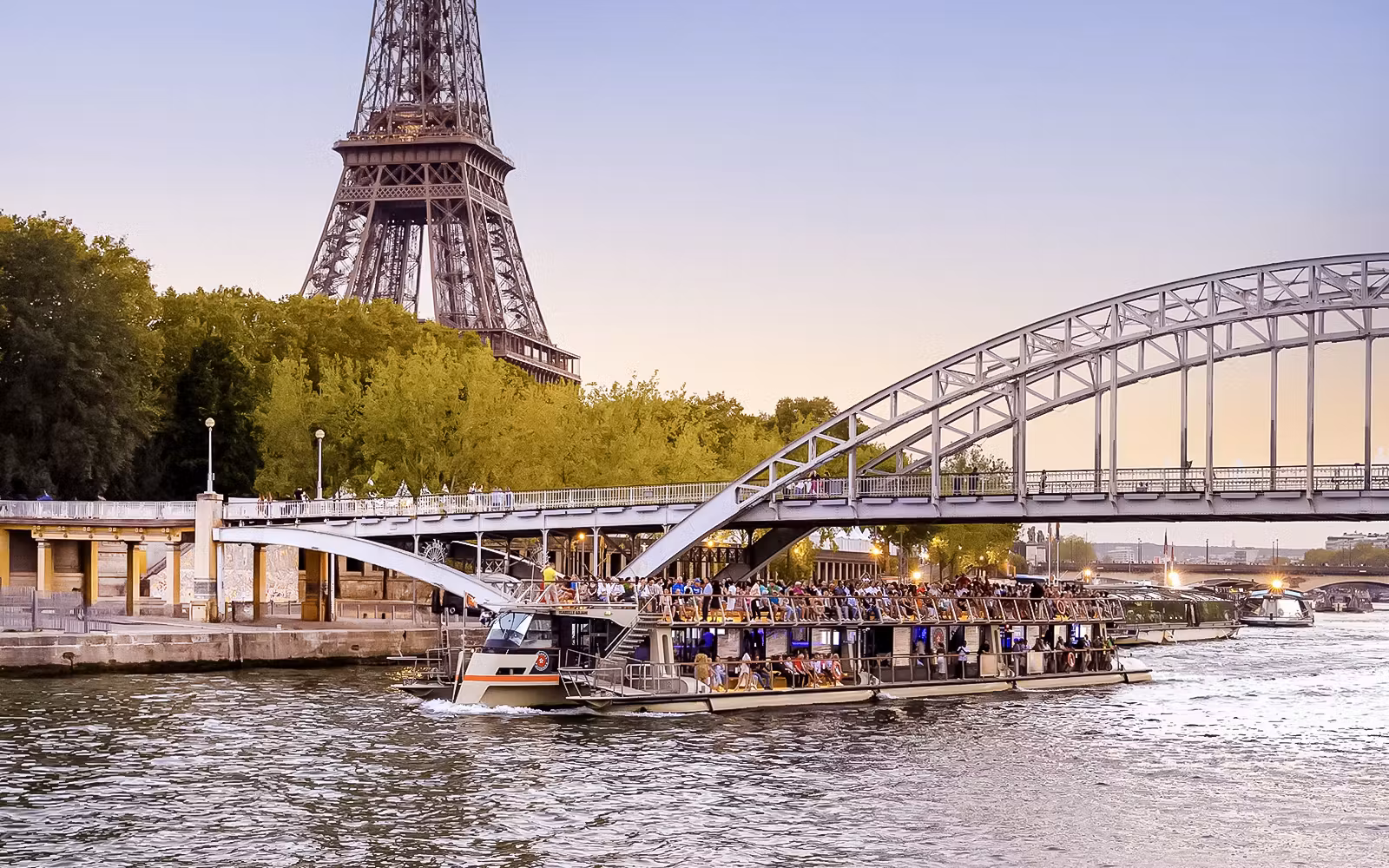 Seine River Sightseeing Cruise from the Eiffel Tower