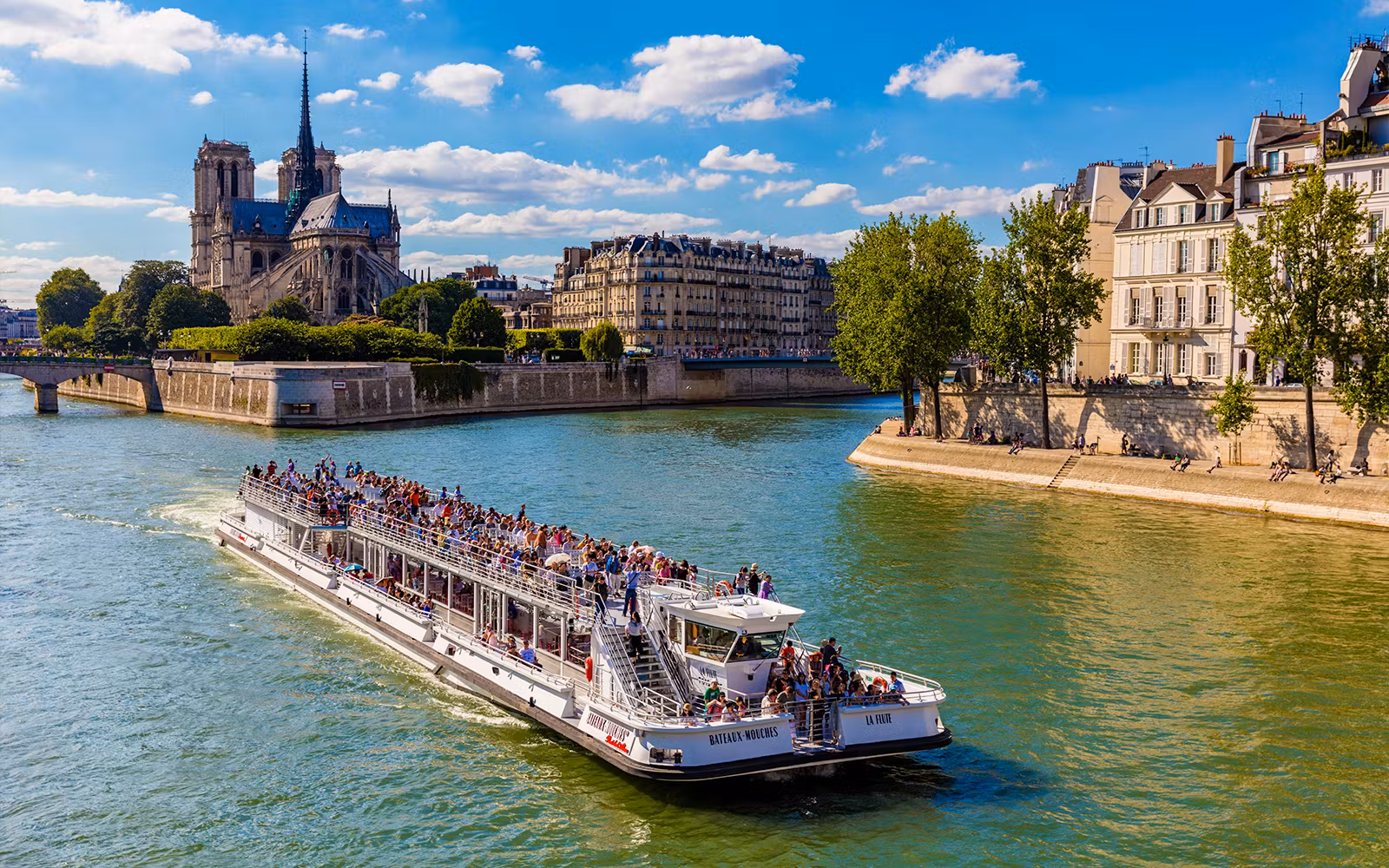 Bateaux Mouches Seine River 1-Hour Sightseeing Cruise with Live Commentary