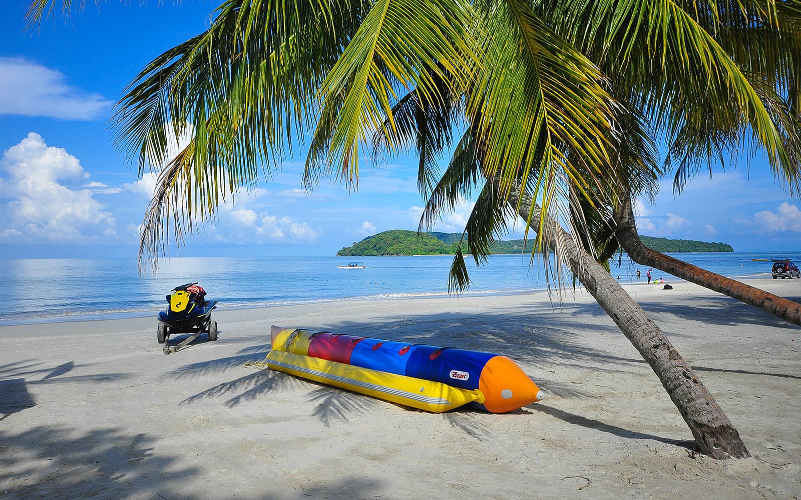 Shared Sunset Cruise & Banana Boat Ride or Kayaking at Paradise 101 tickets in Langkawi - Full Experience | TickYourList