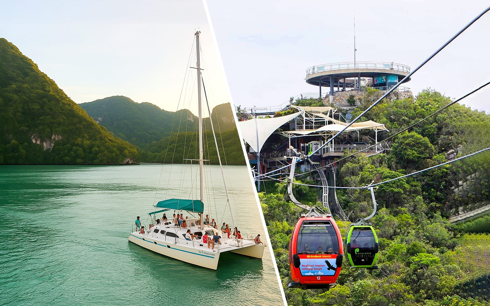 Combo (Save 14%): Langkawi Sunset Dinner Cruise + Any 1 Langkawi Attraction