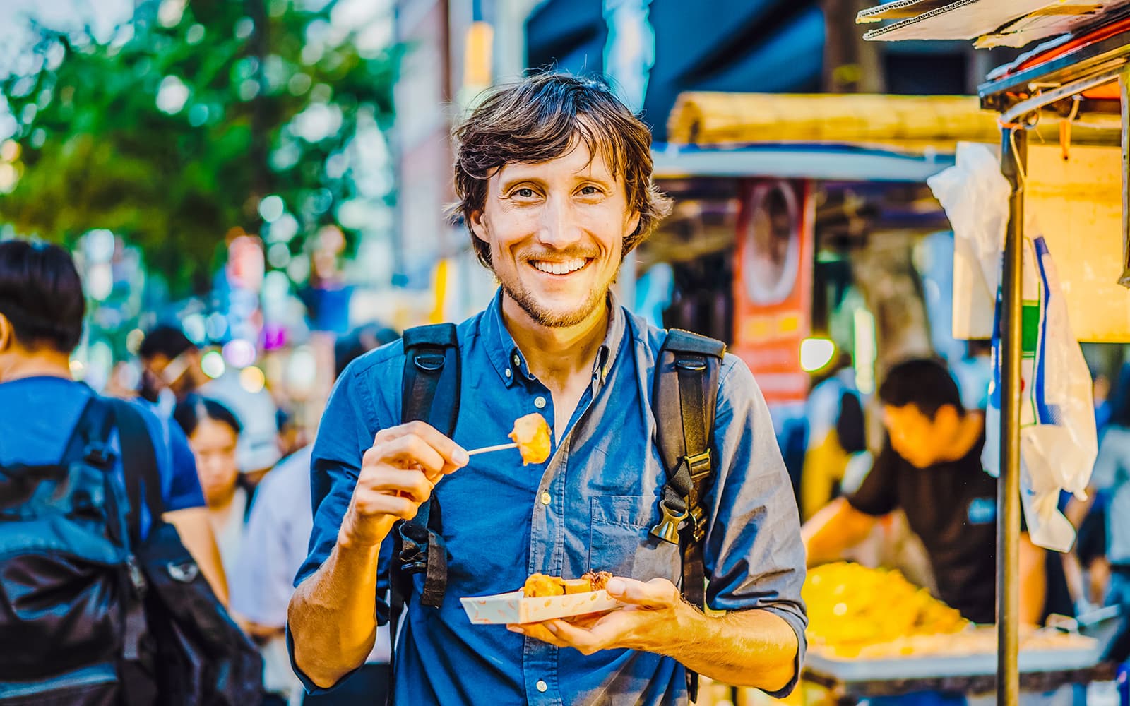 Street Food Walking Tour through Seoul with Free Samples