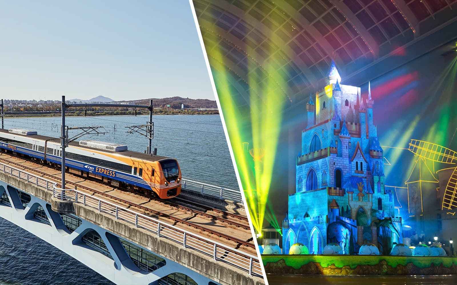 COMBO: AREX Incheon Airport Express Train + Korea SIM Card + Lotte World Tickets