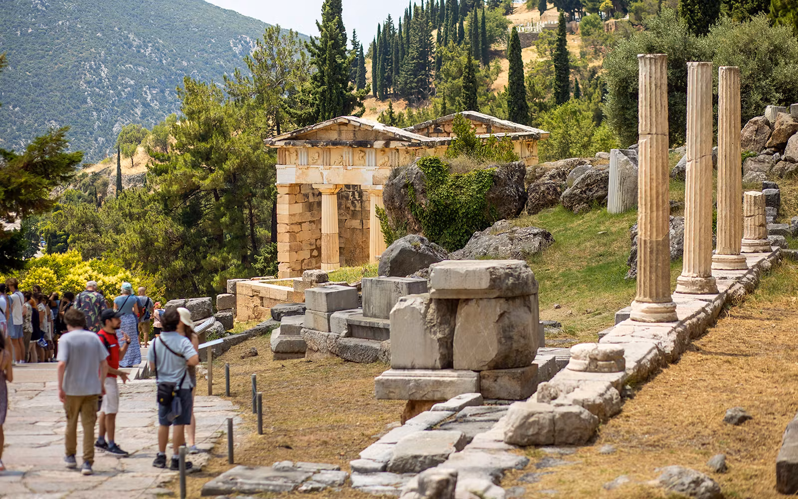 From Athens: Day Trip to Delphi Site & Museum with Entry Tickets