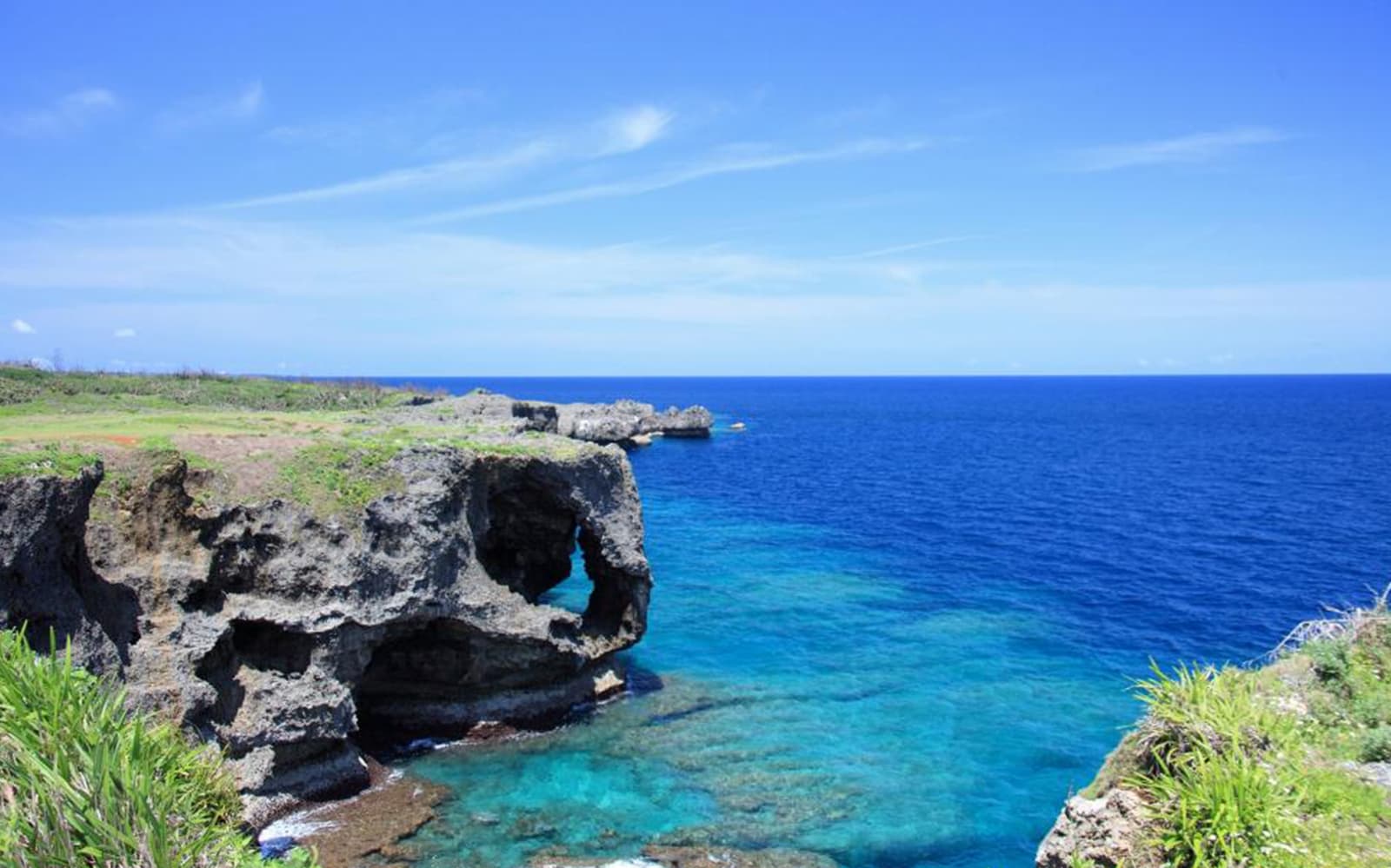 Okinawa Hip Hop Bus Tour: Churaumi Aquarium, Kouri Island, Cape Manza, Nago Pineapple Park