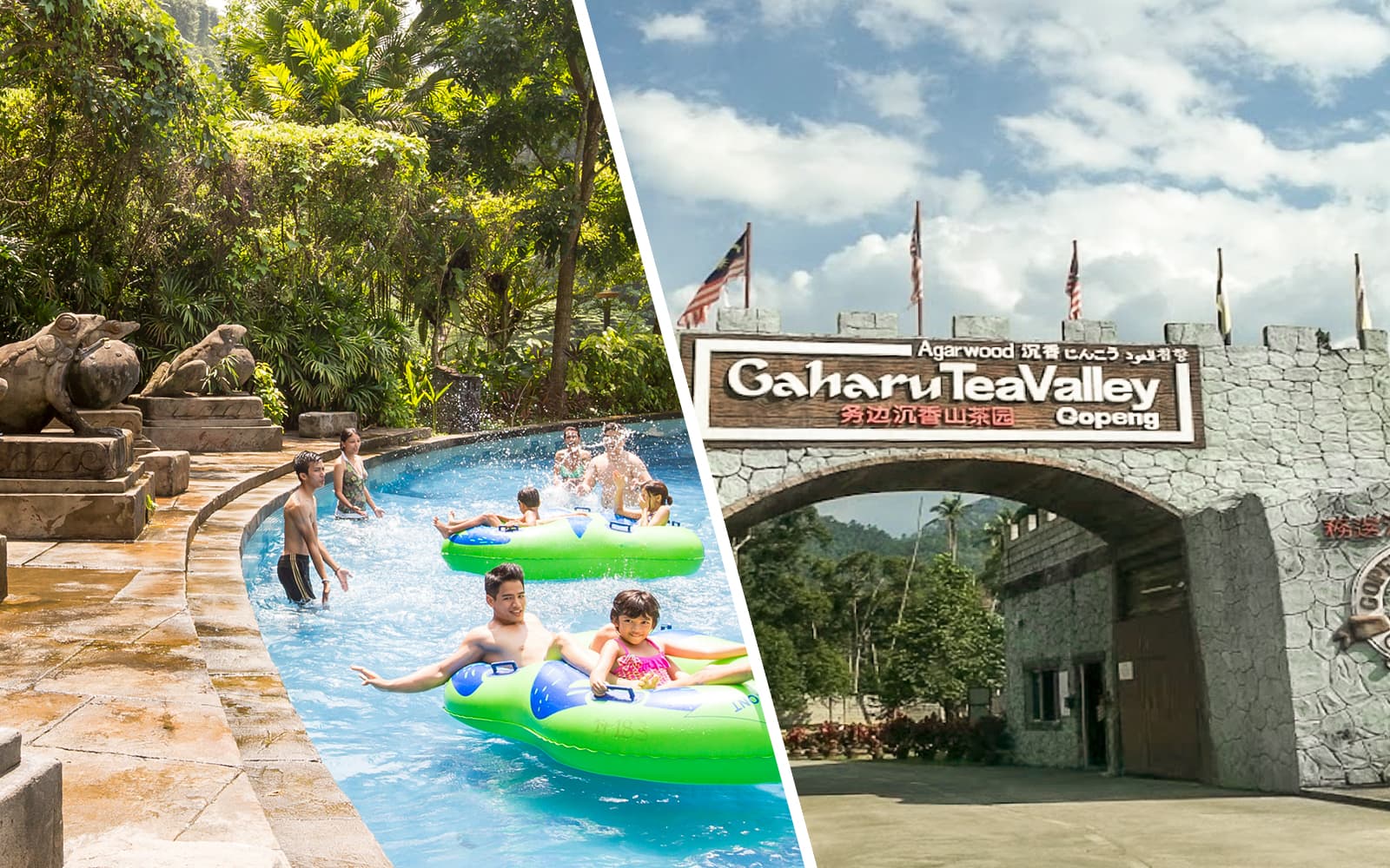Combo: Sunway Lost World of Tambun Tickets + Gaharu Tea Valley Day Trip