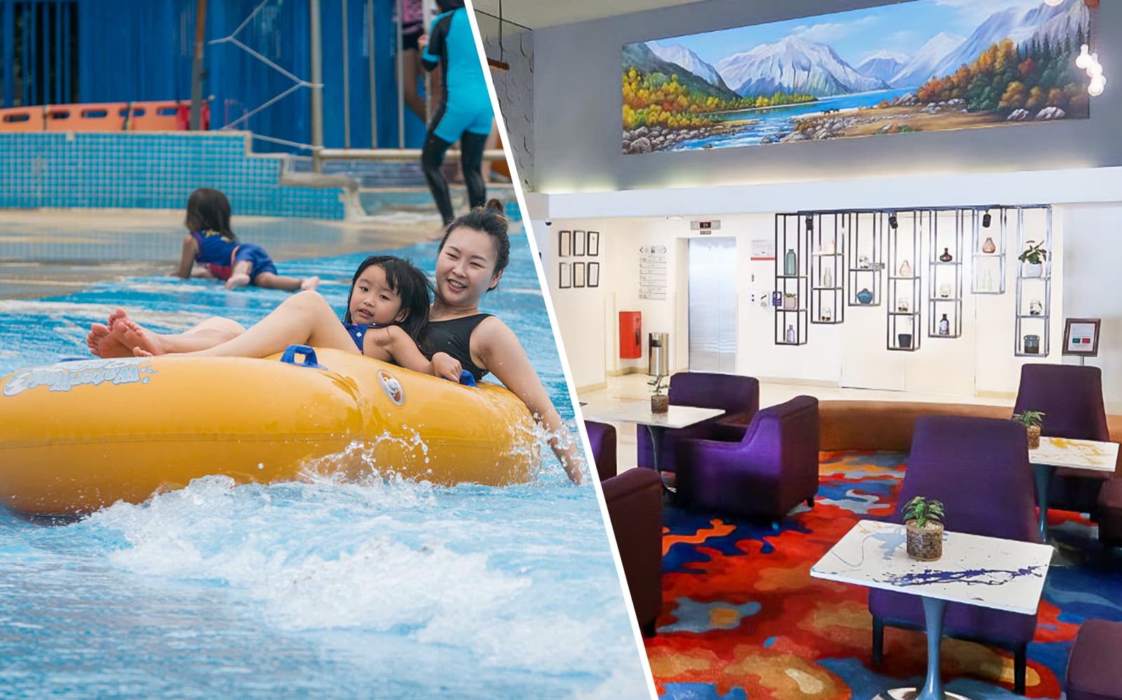 Combo : Water World @ i-City Shah Alam + Room With Breakfast experience tickets in Selangor | TickYourList